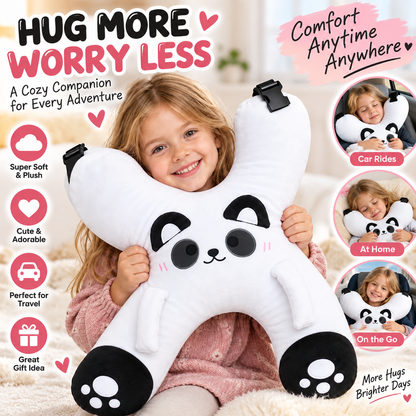 Kids Travel Buddy Pillow – Soft Head & Neck Support