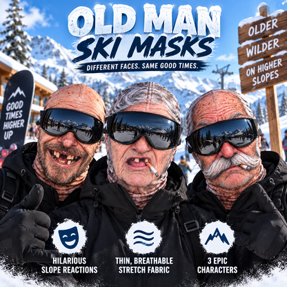 😂Custom Funny Ski Mask - Personalized Birthday Gifts For Ski Lovers - Born For The Slopes