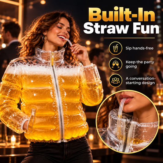 🍺 Sip, Zip & Steal the Spotlight — The Ultimate Beer Party Jacket