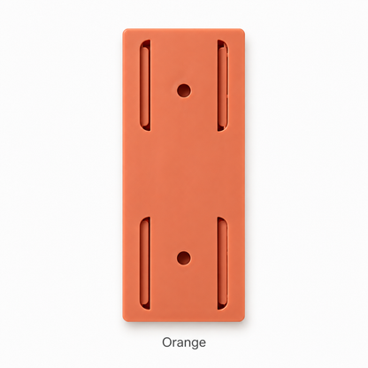10 Counts Punch-FreePower Strip Holder - Peel,Stick & Organize