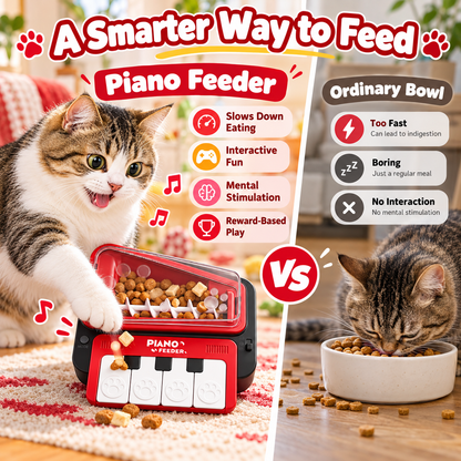🎹 Interactive Treat Time for Smarter, Happier Cats! 🐾