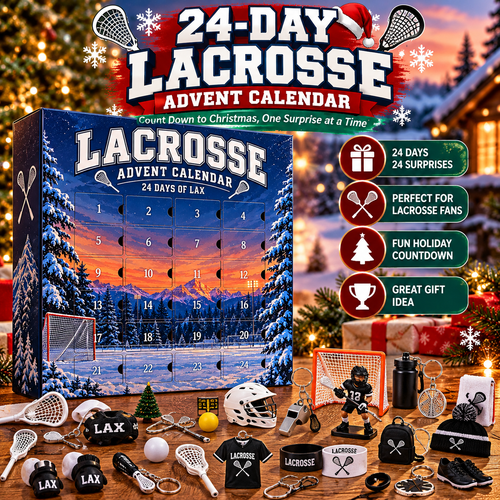 🥍🎄 24-Day Lacrosse Advent Calendar – Count Down to Christmas, One Surprise at a Time