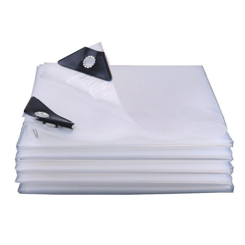 🏡Heavy-Duty Clear Tarp – Outdoor Coverage Without Blocking the Light