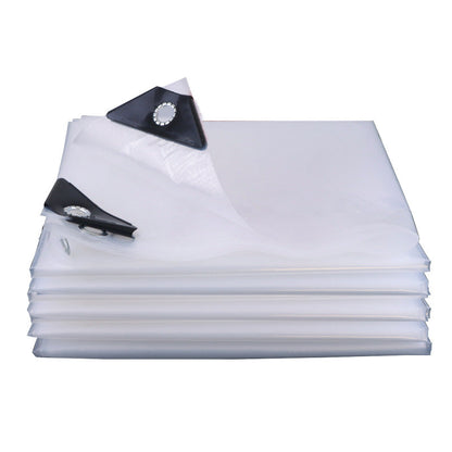 🏡Heavy-Duty Clear Tarp – Outdoor Coverage Without Blocking the Light
