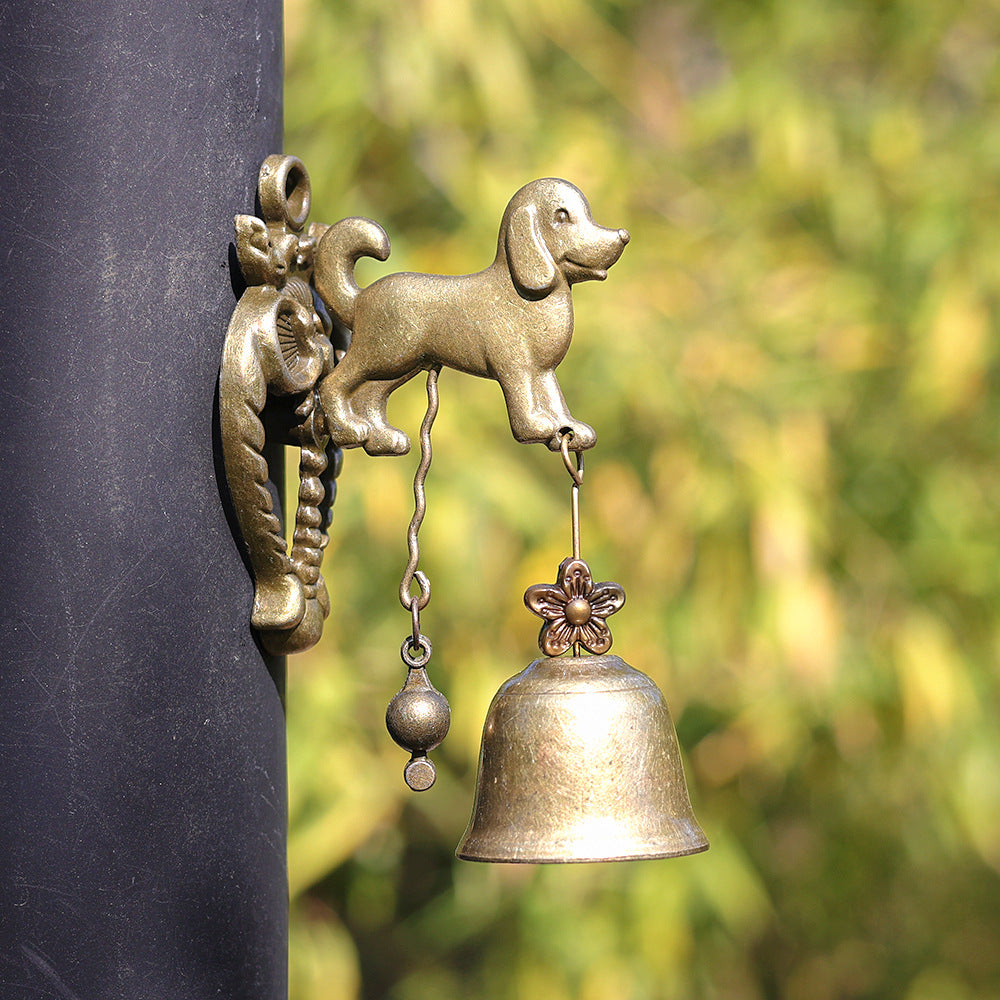 🔔 🐦Vintage Magnetic Animal Door Bell | No-Drill Garden Chime