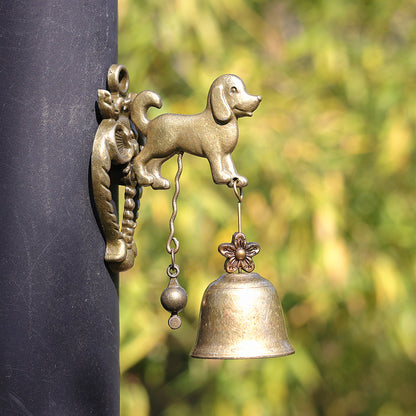 🔔 🐦Vintage Magnetic Animal Door Bell | No-Drill Garden Chime