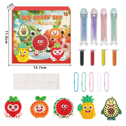 ✨Magical Bead Painting – 🎨DIY Set for Kids