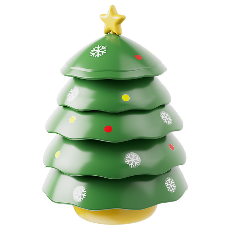 🎄 5-Layer Christmas Tree Serving Tray – Stackable Snack & Dip Bowls, Festive Holiday Table Decor & Christmas Gift 🎁