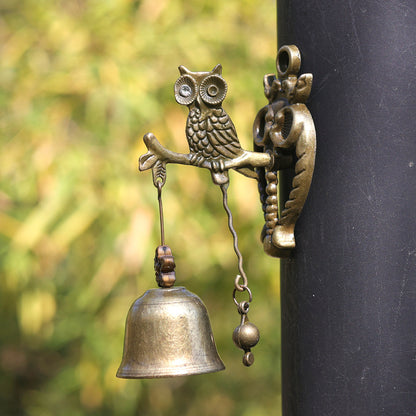 🔔 🐦Vintage Magnetic Animal Door Bell | No-Drill Garden Chime