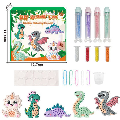 ✨Magical Bead Painting – 🎨DIY Set for Kids