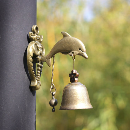 🔔 🐦Vintage Magnetic Animal Door Bell | No-Drill Garden Chime