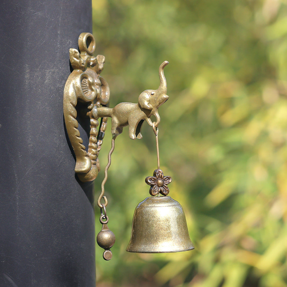 🔔 🐦Vintage Magnetic Animal Door Bell | No-Drill Garden Chime