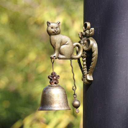 🔔 🐦Vintage Magnetic Animal Door Bell | No-Drill Garden Chime