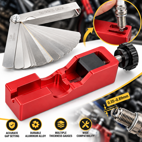 🧰 Spark Plug Gap Adjustment Kit | For Cars, Motorcycles & Small Engines