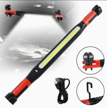 🔦 Rechargeable COB LED Work Light | Magnetic 360° Garage Repair Lamp
