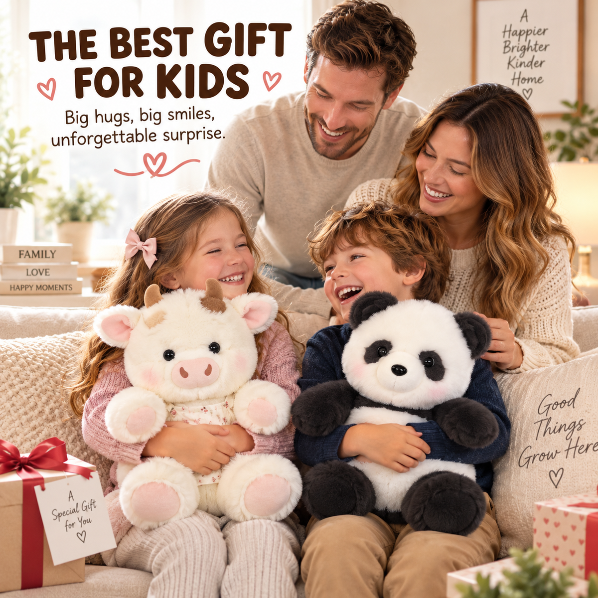 🐮🐻🐼2026 Best Gift-Cute Stuffed Animal