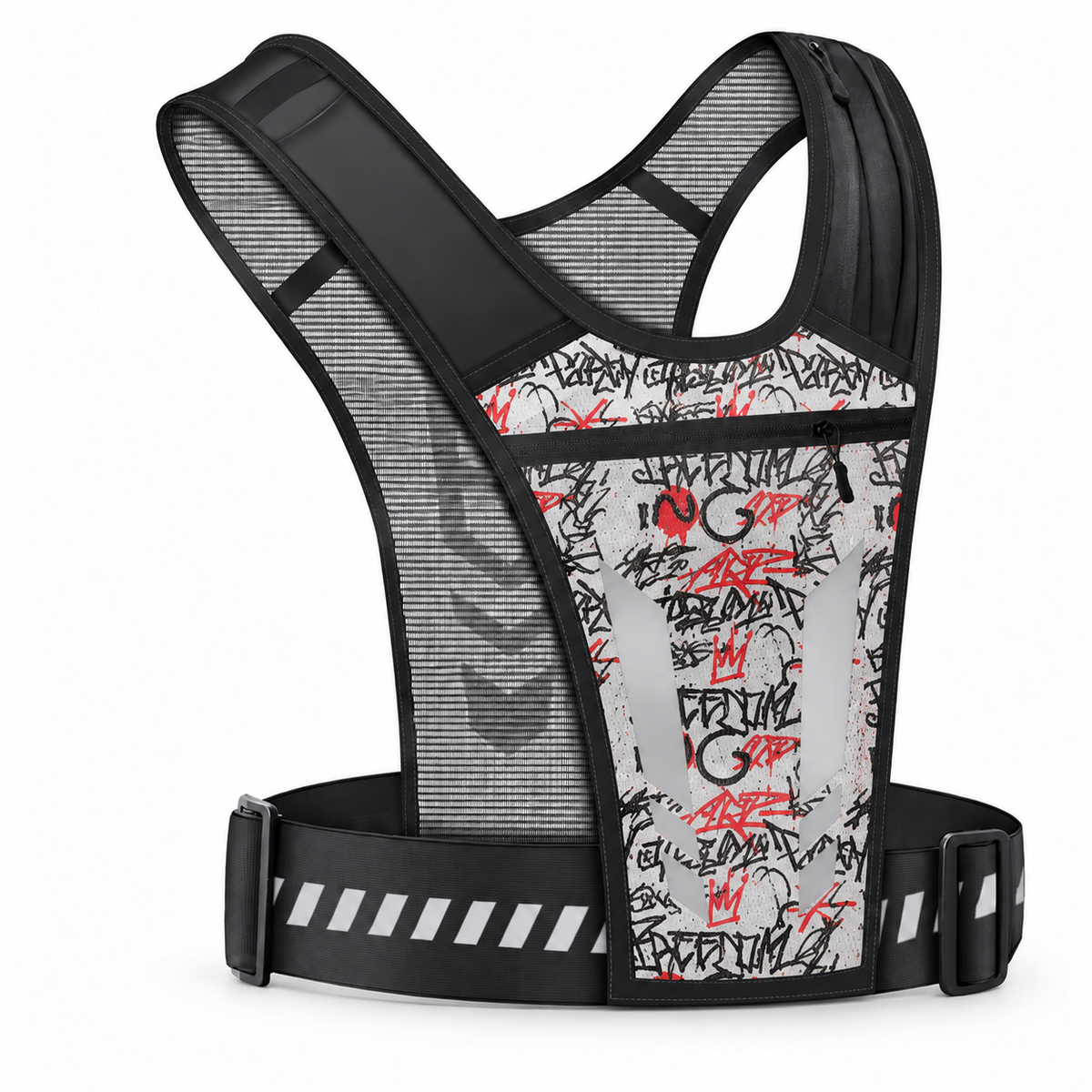 🔥 HOT SALE 🏃Hands-Free Reflective Running Vest 🔥