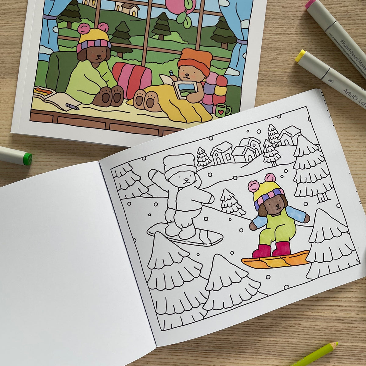 ✨Fall-Winter Coloring Book🎨