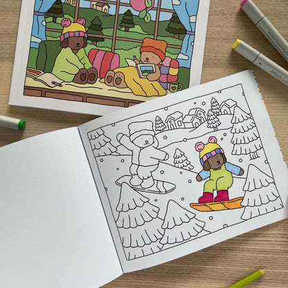 ✨Fall-Winter Coloring Book🎨