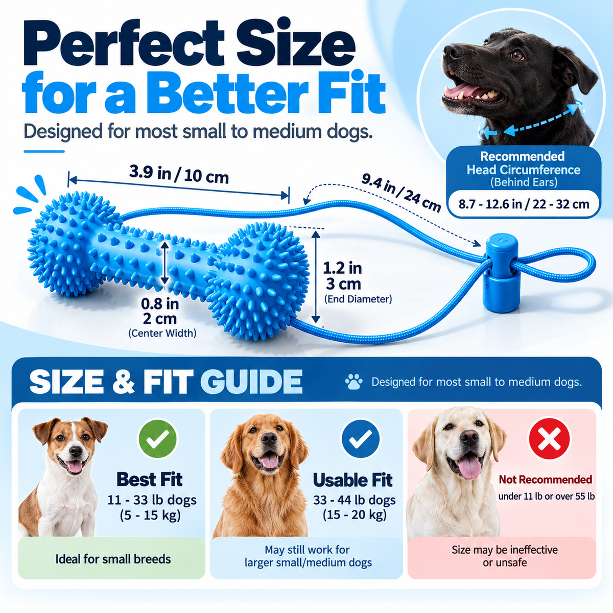 🐶 Dog Dental Chew Helper – Less Struggle, Easier Brushing at Home
