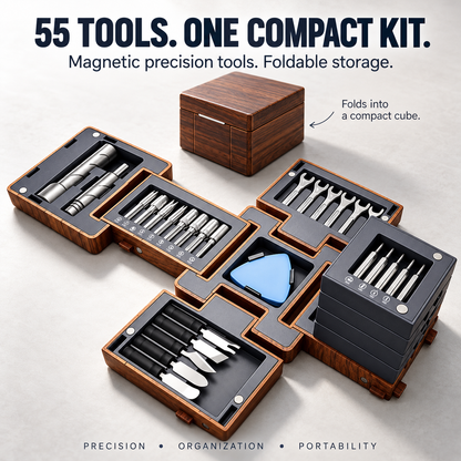🔧55-In-1 Magnetic Precision Screwdriver Set