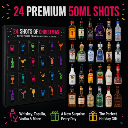 🎄24 Shots Of Christmas - A Holiday Surprise Behind Every Door