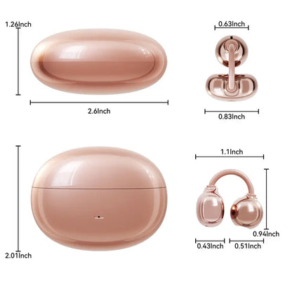 Open-Ear Wireless Earbuds – Comfortable Fit, 36H of Listening