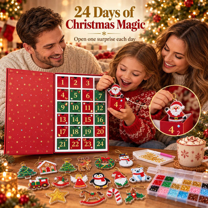 Diamond Painting Advent Box | 24 Little Handmade Treasures For Christmas