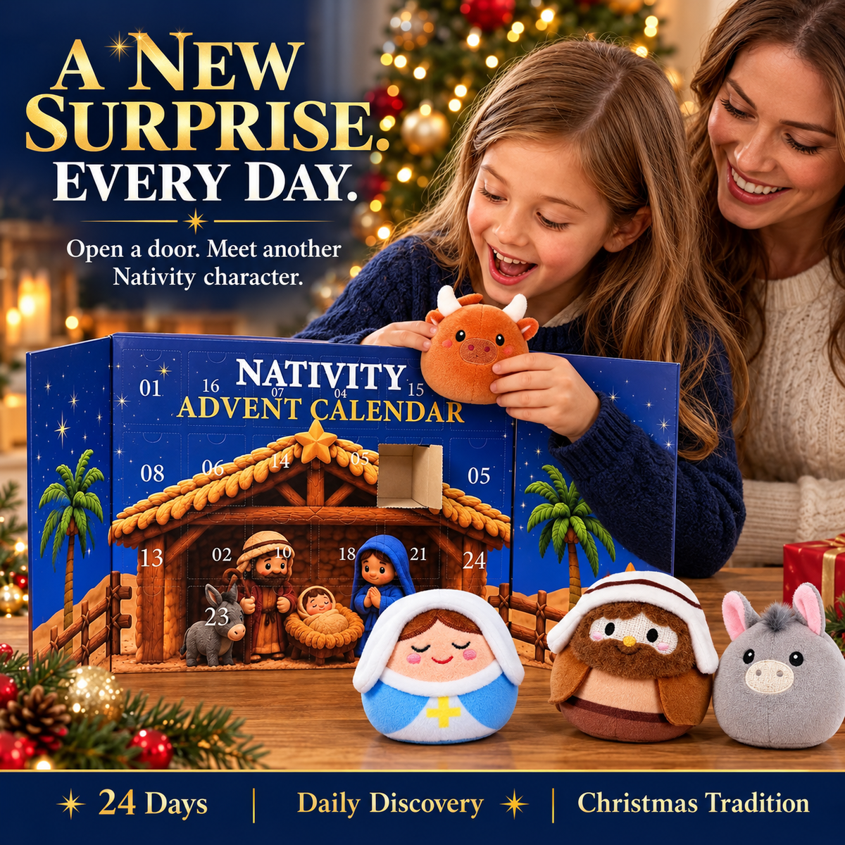 🔥 LAST DAY 50% OFF - 🎄 Journey to Bethlehem — 24 Days of the Nativity