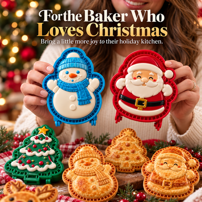 🎄✨Christmas Hand Pie Molds – Press, Fill & Create Festive Holiday Treats