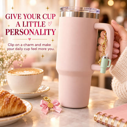 24-Day Charm Advent Calendar – Cute Christmas Surprises for Tumblers, Bags & Keys
