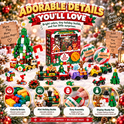 🎅 2026 Christmas Capsule Building Blocks, Surprise Mini Building Set