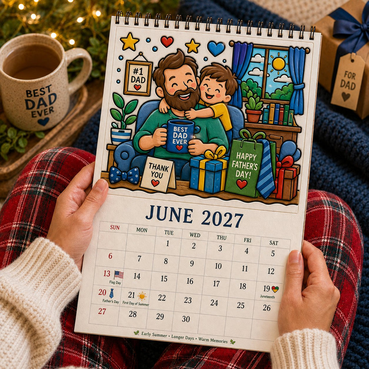 🎨Color The Year 2027: Trace-By-Groove Creative Calendar📅