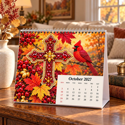 ✝️💎2027 Faith & Blessings DIY Diamond Art Calendar Kit