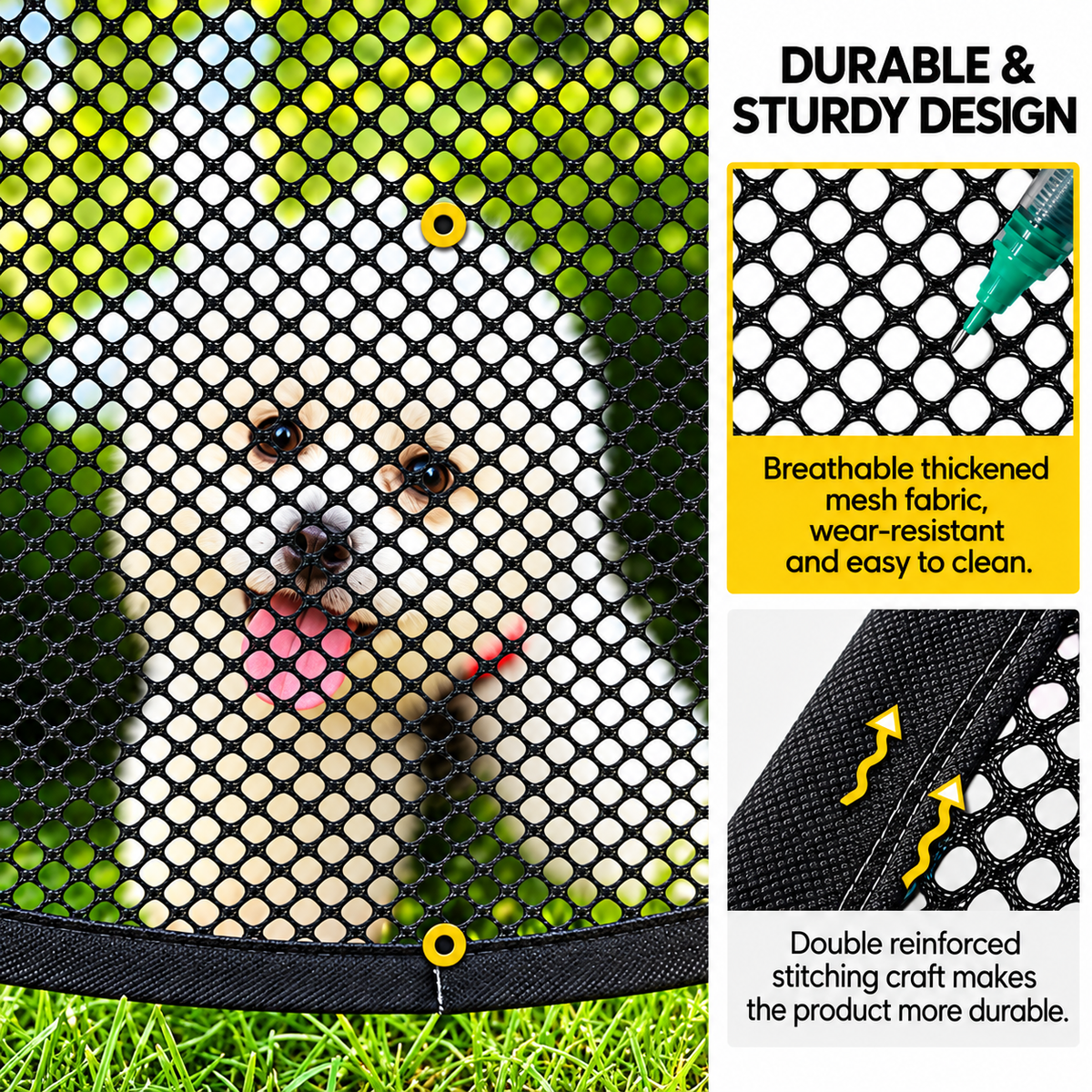 😹Spherical Outdoor Pet Playpen✨🤩