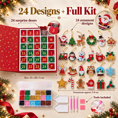 Diamond Painting Advent Box | 24 Little Handmade Treasures For Christmas