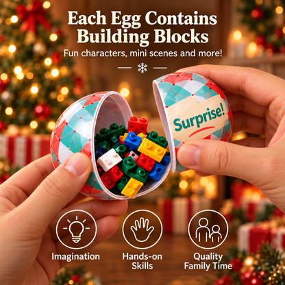 🎄🎅 2026 Christmas Capsule Building Blocks, Surprise Mini Building Set 🎁
