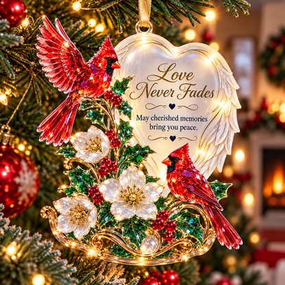🪽 Angel Wings Heart Christmas Ornaments – 6 Inspirational Holiday Keepsake Designs