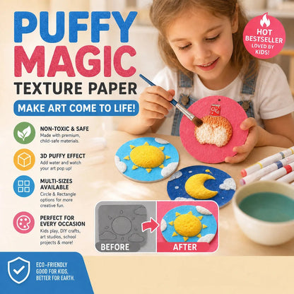 🔮Master the magic of painting!👩‍🎨Foam Texture Painting Paper🎁