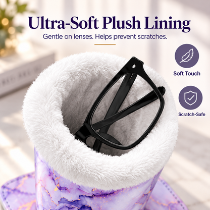 🔥Fintie Eyeglasses Holder with Soft Furry Lining and Magnetic Base