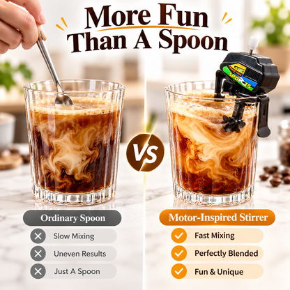 ☕Boat Motor Coffee Stirrer Set of 2, Cool Gadgets for Coffee Lovers, 2-PCS