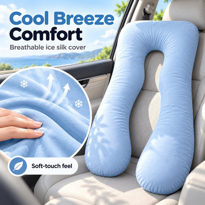 U-Shape Full Body Car Pillow 🚗💤