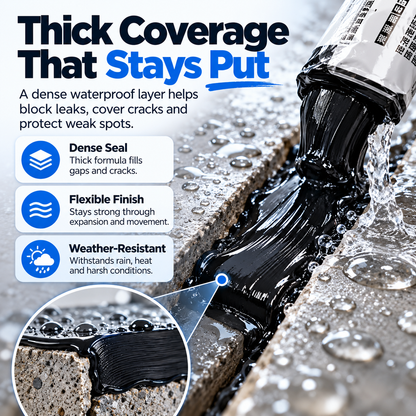 🔥 9900 Waterproof Leak Repair Sealant 💧 Quick Roof & Crack Fix 🛠️ Multi-Surface Waterproof Sealing Paste 🏠✨
