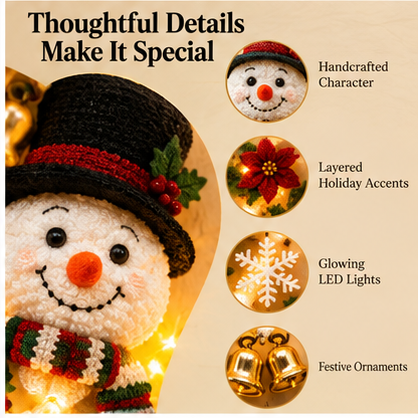 ⏳ Last day! 49% OFF – 🎅MerryCascade Glowing Christmas Door Hanger