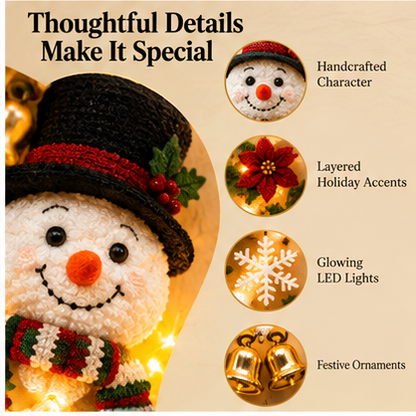 ⏳ Last day! 49% OFF – 🎅MerryCascade Glowing Christmas Door Hanger