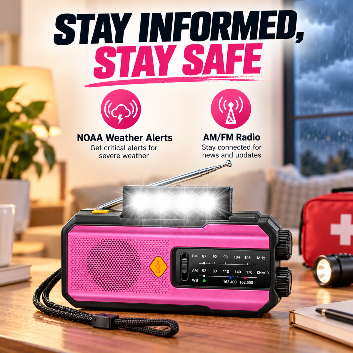 Multifunction Emergency Radio