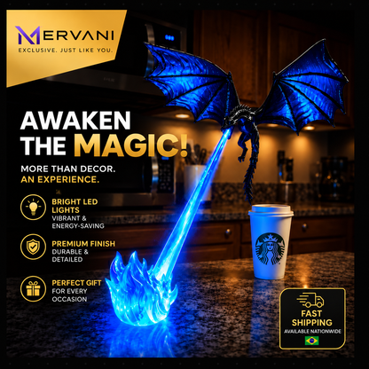 Mervani Drakon – Dragon Lamp & Decor