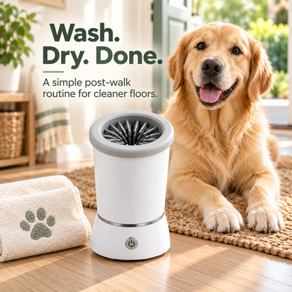 🐾Automatic Dog PawCleaner, Electric PawWasher for Dogs