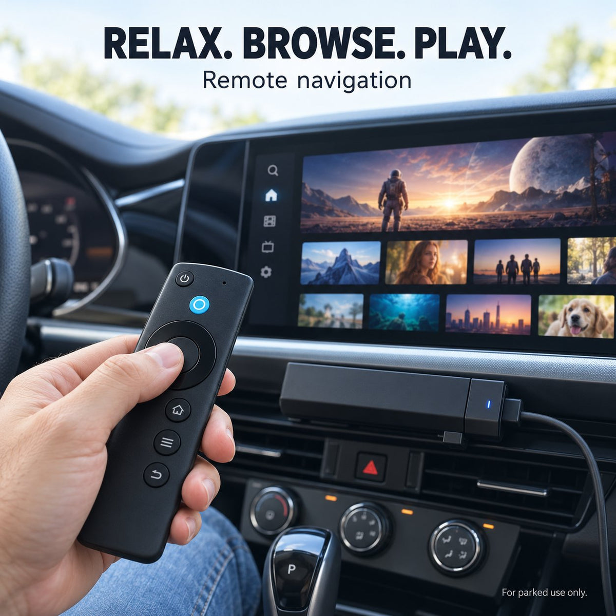 🚗Tiny Black Puck Plugs Into Your Factory CarPlay Port