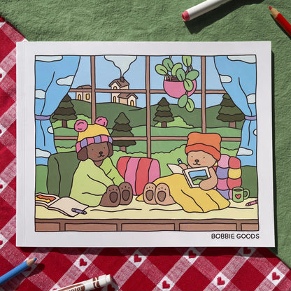 ✨Fall-Winter Coloring Book🎨